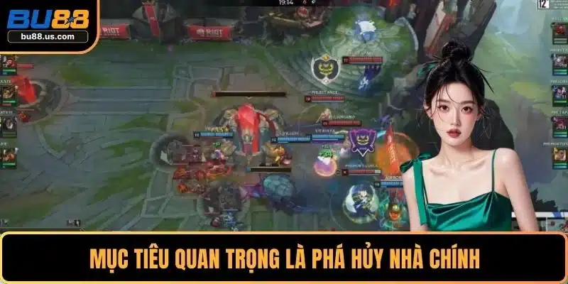 Mục tiêu quan trọng là phá hủy nhà chính