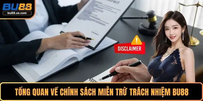 Tổng quan về chính sách miễn trừ trách nhiệm BU88